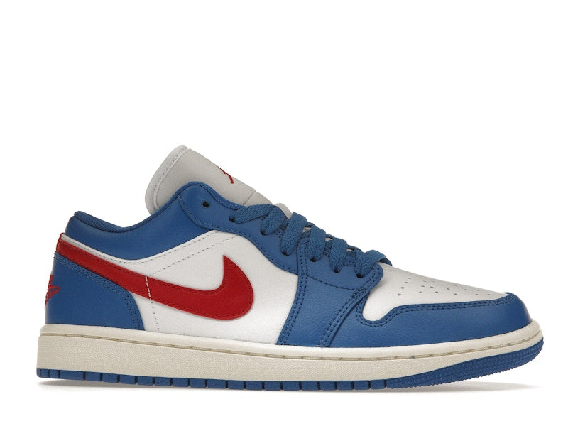 Jordan 1 Low Sport Blue Gym Red (Women's)