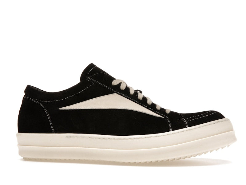 Rick Owens Strobe Vintage Low Black Suede