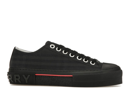 Burberry Vintage Check Canvas Low-Top Sneaker Dark Charcoal