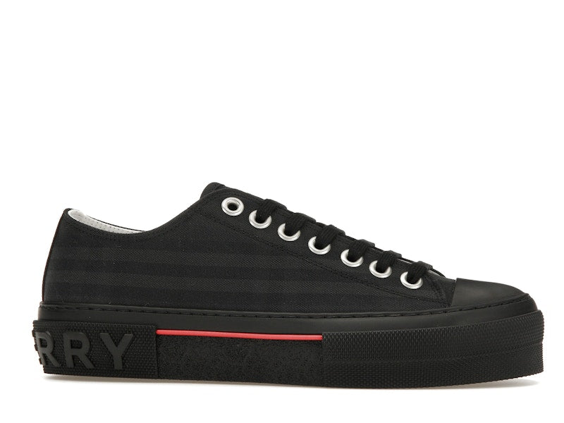 Burberry Vintage Check Canvas Low-Top Sneaker Dark Charcoal