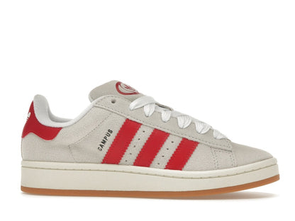adidas Campus 00s Crystal White Better Scarlet (Women's)
