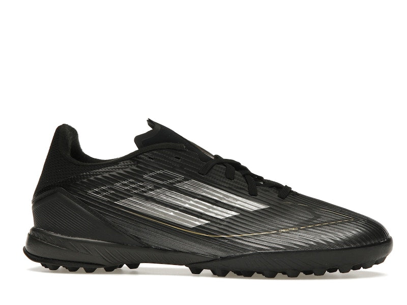 adidas F50 League Turf Core Black Iron Metallic Gold Metallic