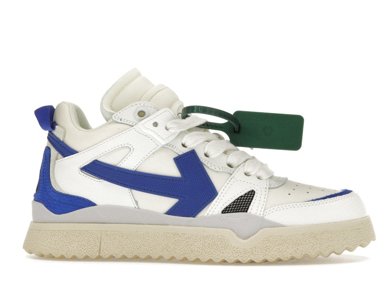 OFF-WHITE Sponge Mid Top White Blue