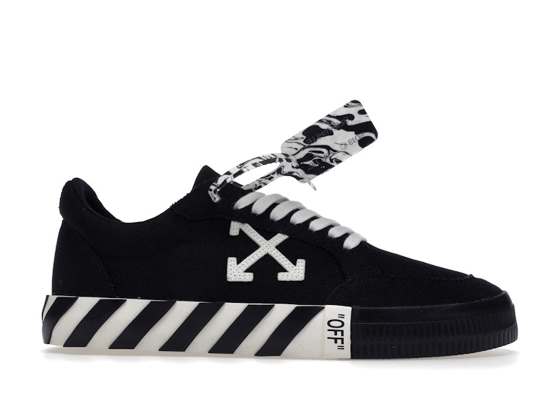 OFF-WHITE Vulc Low Black White Arrow SS21