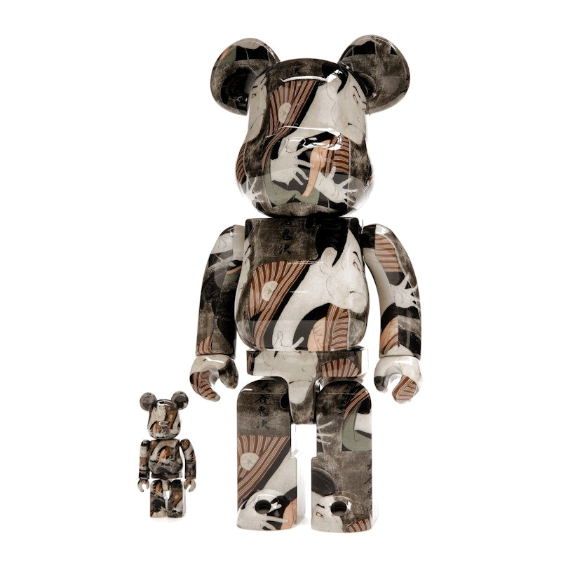 Bearbrick Sharaku Toshusai (Otani Oniji III as Yakko Edobei) 100% & 400% Set