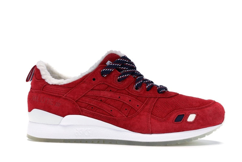 ASICS Gel-Lyte III Kith x Moncler Red