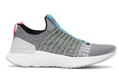 Nike React Phantom Run Flyknit 2 Flash Crimson Baltic Blue