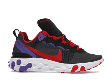 Nike React Element 55 Black University Red (Women's)