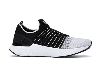 Nike React Phantom Run Flyknit 2 Black White (Women's)