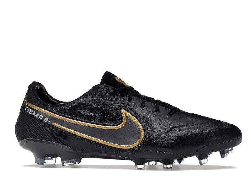 Nike Tiempo Legend 9 Elite FG Black Metallic Gold