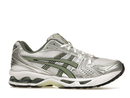 ASICS Gel-Kayano 14 White Pure Silver Slate Grey Sage