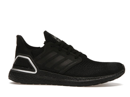 adidas Ultra Boost 20 Core Black Silver Metallic