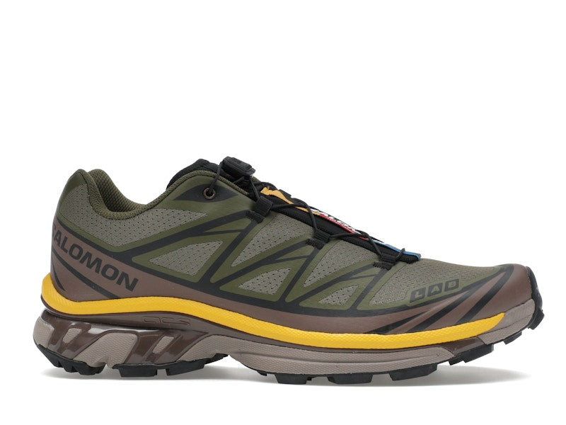 Salomon XT-6 Olive Night Black Sulphur