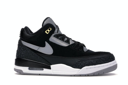 Jordan 3 Retro Tinker Black Cement Gold
