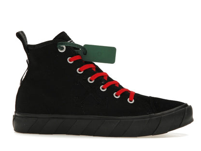 OFF-WHITE Vulcanized Hi Canvas Black Red
