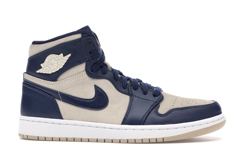Jordan 1 Retro Premium Midnight Navy Light Cream (Women's)