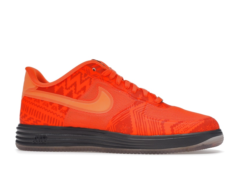Nike Lunar Force 1 Fuse Bhm Sneaker Orange/Brown