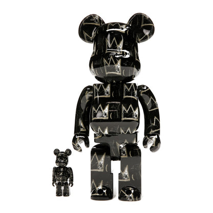 Bearbrick Jean-Michel Basquiat #8 100% & 400% Set
