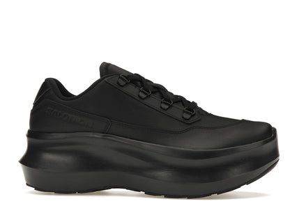 Salomon SR811 Leather Platform Comme des Garcons Black