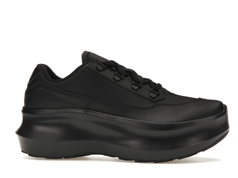 Salomon SR811 Leather Platform Comme des Garcons Black