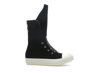 Rick Owens Hollywood DRKSHDW Boot Sneaks Black Milk