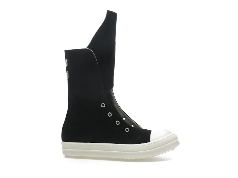 Rick Owens Hollywood DRKSHDW Boot Sneaks Black Milk