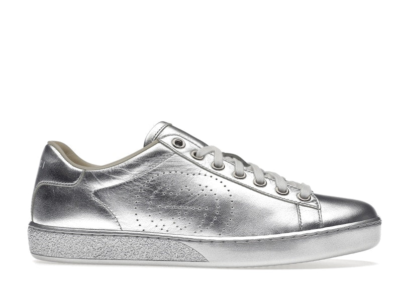 Gucci Ace Metallic Silver (Women's)