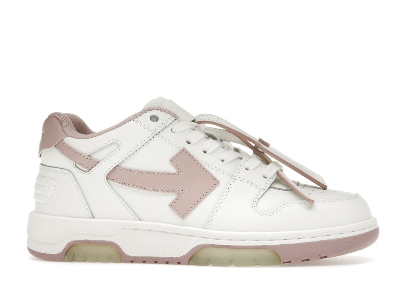 OFF-WHITE Out Of Office OOO Low Tops White Pink (Women's) 2023