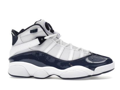 Jordan 6 Rings White Midnight Navy