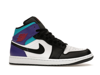 Jordan 1 Mid Court Purple Tropical Twist