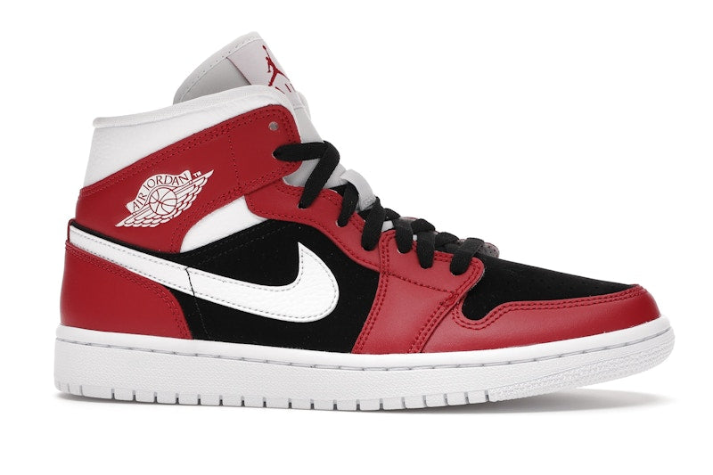 Jordan 1 Mid Gym Red Black (Women's)