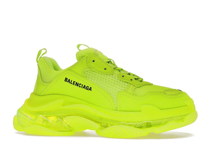 Balenciaga Triple S Clear Sole Fluo Yellow