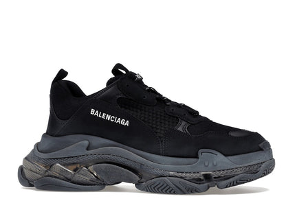 Balenciaga Triple S Clear Sole Black