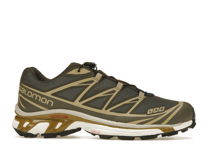 Salomon XT-6 Beluga Dull Gold