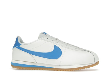 Nike Cortez Leather Sail Gum Yellow Light Photo Blue