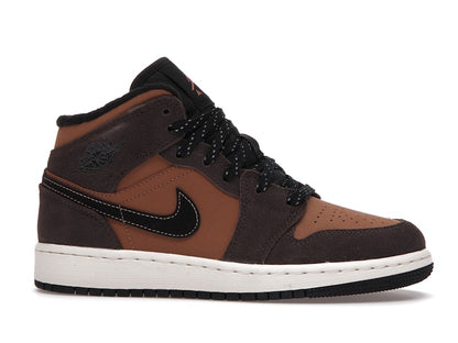 Jordan 1 Mid SE Dark Chocolate (GS)