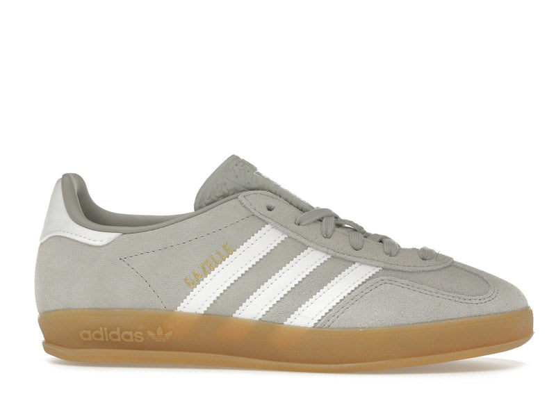 adidas Gazelle Indoor Grey Cloud White Gold Metallic