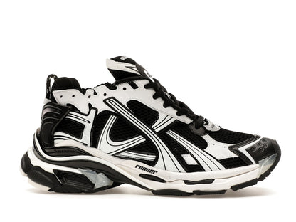 Balenciaga Runner Black White