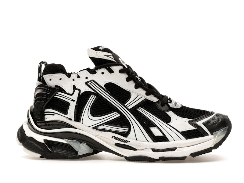 Balenciaga Runner Black White