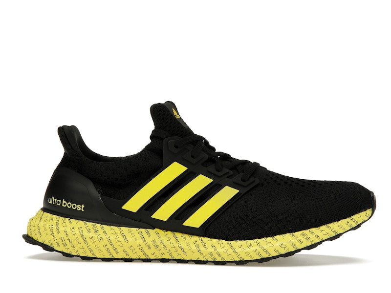 adidas Ultra Boost 5.0 DNA 3 Stripe Life Black Yellow