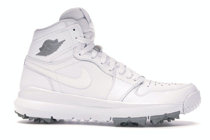 Jordan 1 Retro Golf Cleat White Metallic