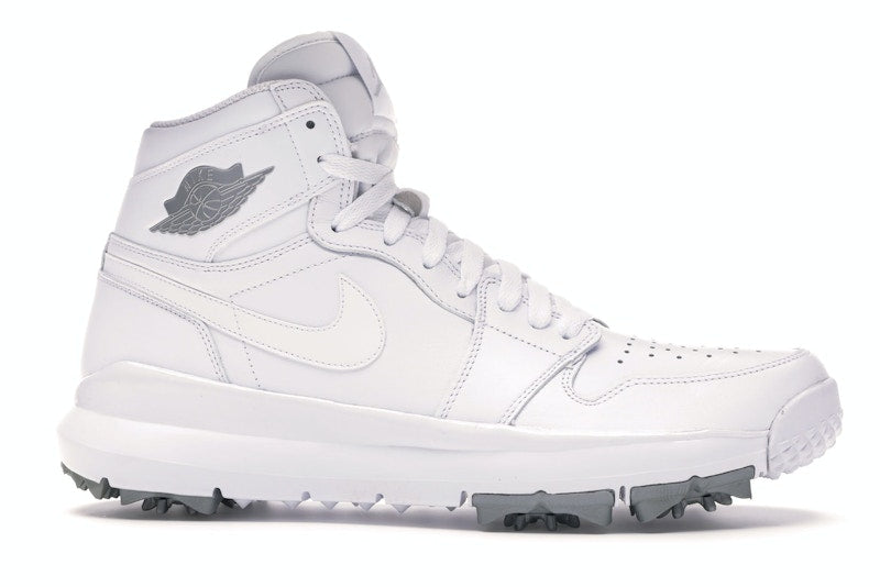 Jordan 1 Retro Golf Cleat White Metallic