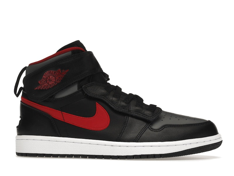 Jordan 1 High FlyEase Black Gym Red Smoke Grey