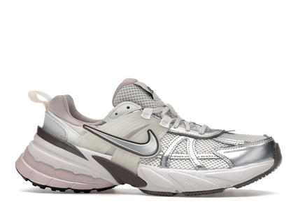 Nike V2K Run Platinum Tint Summit White Cave Stone Metallic Silver (Women's)