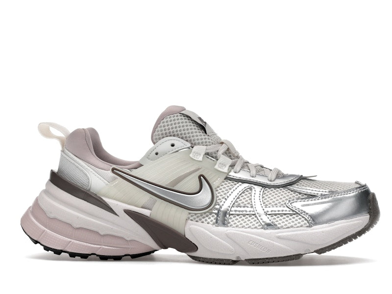 Nike V2K Run Platinum Tint Summit White Cave Stone Metallic Silver (Women's)