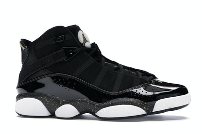Jordan 6 Rings Black Metallic Gold White
