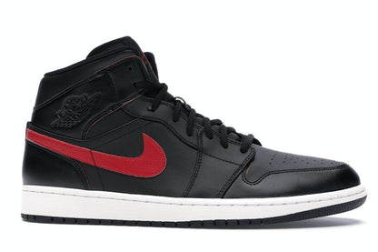 Jordan 1 Retro Mid Black Team Red