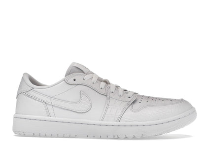 Jordan 1 Retro Low Golf White Croc