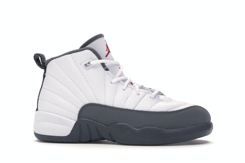 Jordan 12 Retro White Dark Grey (PS)