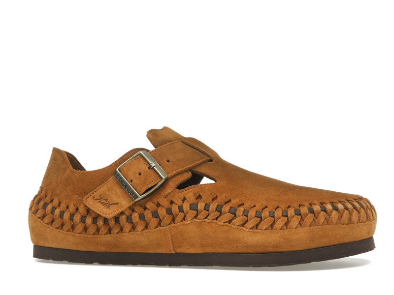 Birkenstock London Braided Shearling Kith Mink